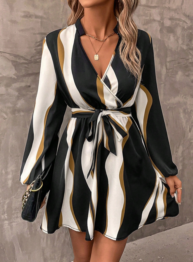 Abito Donna Clasi Color Block